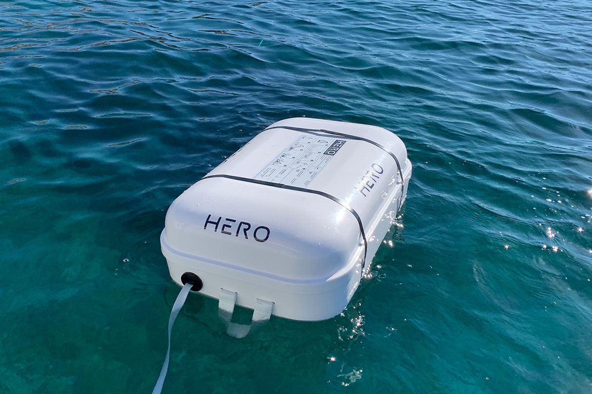 Hero reddingsvlot offshore 6p container ISO9650-1