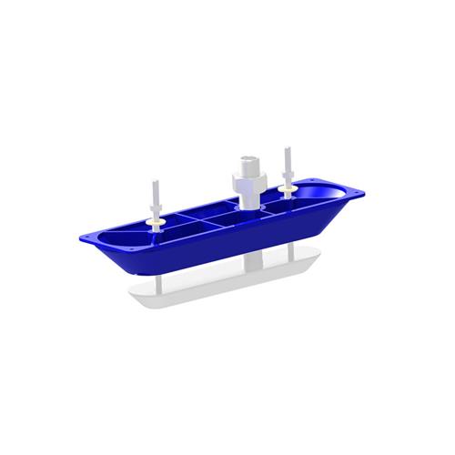 Navico stroomlijnblok StructureScan 3D thru-hull