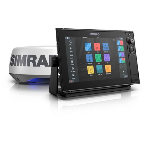 Simrad NSS12 evo3S met wereldwijde basiskaart & HALO20+ radar