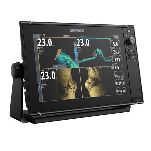 Simrad NSS12 evo3S met wereldwijde basiskaart & HALO20+ radar