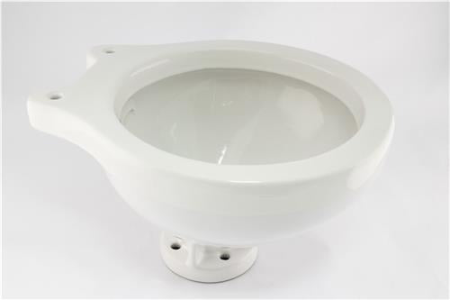 Rheinstrom closetpot klein wit (rond)
