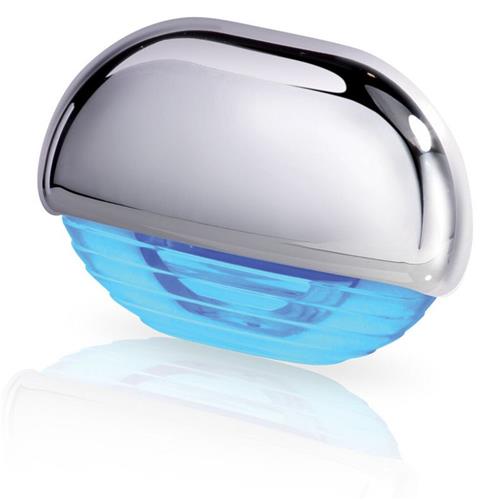 Hella LED traplamp 12/24V blauw/chroom