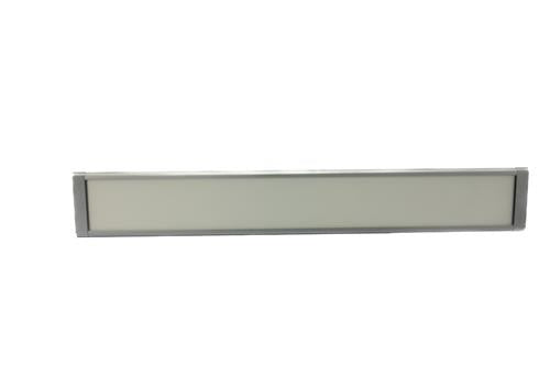 Hollex LED paneel 12V 11W silver 530x76mm warm wit