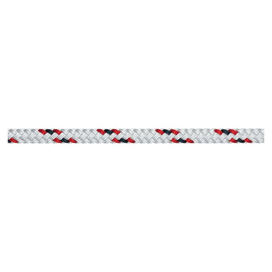 Tiptolest allround wit/rood 8mm per meter