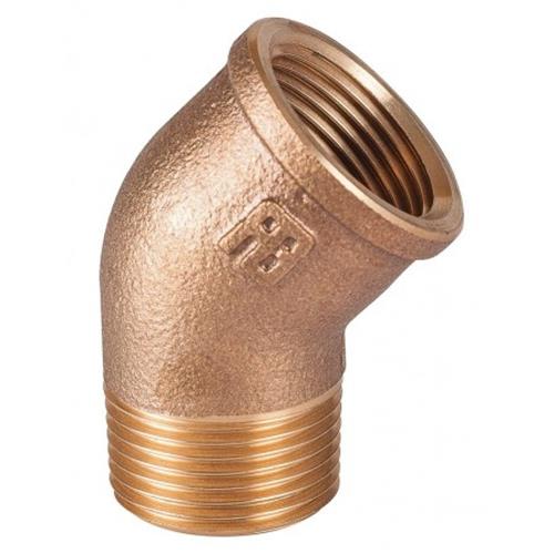 Guidi knie brons 45° 1″ binnen-buiten