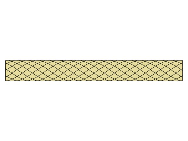 Admiralsheet 22mm beige