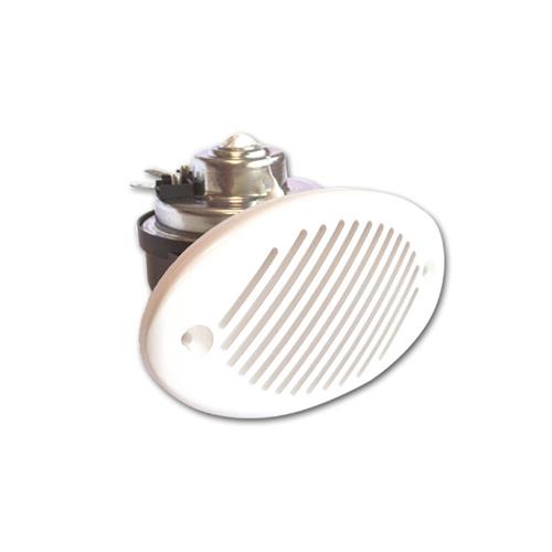 Hollex Inbouwhoorn wit 94x141x106mm 12V