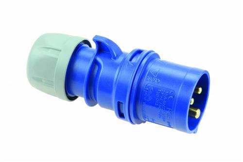 Ripca stekker CEE blauw 32A