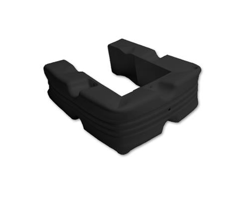 Majoni blockfender Flex 100x12x7cm zwart