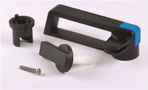 Gebo handgreepset links voor 10 en 15mm acrylaat