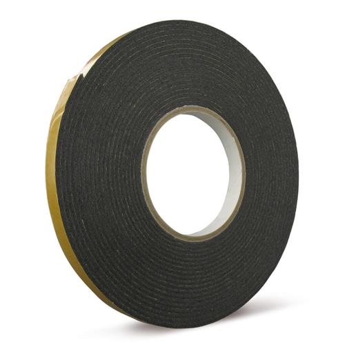 Hollex inseal 12x3mm zwart rol=25mtr