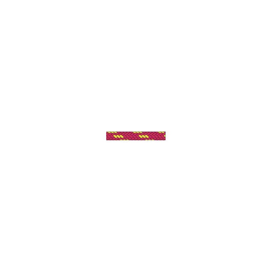 Tiptolest trim 6mm fluor g/pink per meter