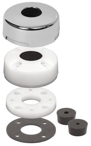 Blue Sea Systems kabeldoorvoer 15 mm met roestvrijstalen afdekking