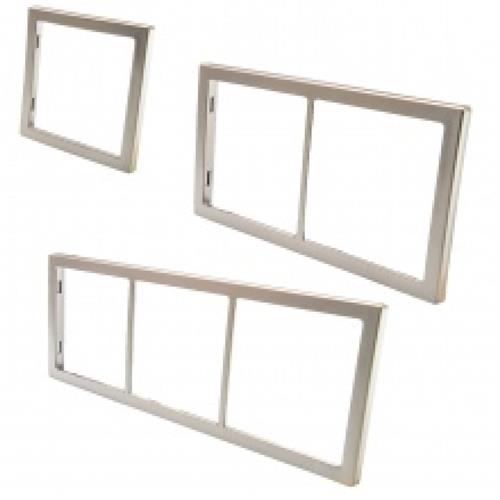 Inprojal mediabasisplaat enkelvoudig 60x60mm/wit