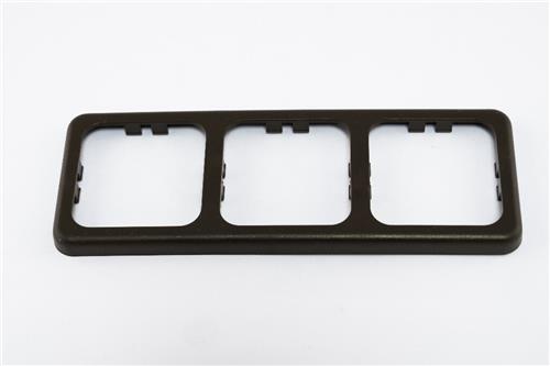 Inprojal afdekraam (3) 60x166mm ruw/bruin