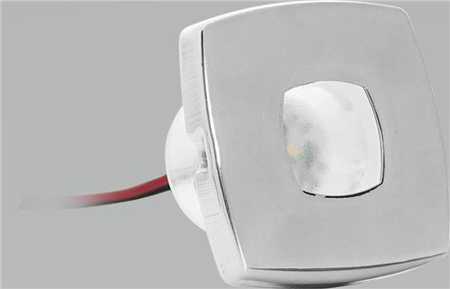Hollex LED traplamp vierkant 12V enkel midden