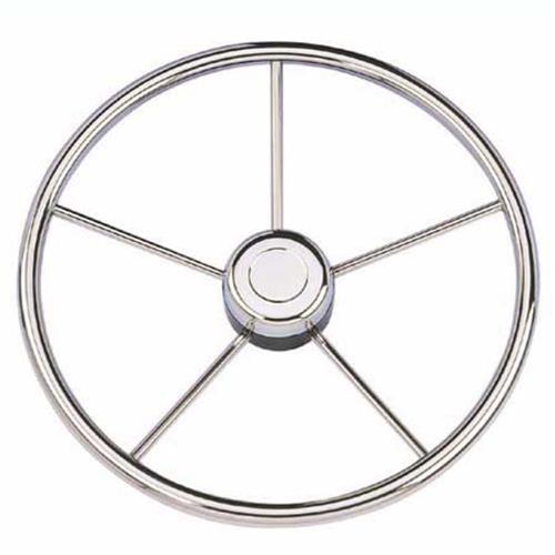 Savoretti stuurwiel type T5B RVS 37cm