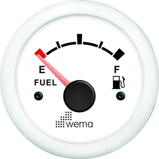 Tankmeter fuel wit