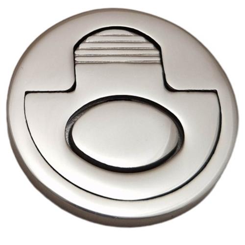 Hollex luikring 51mm rond veerbelast rvs316