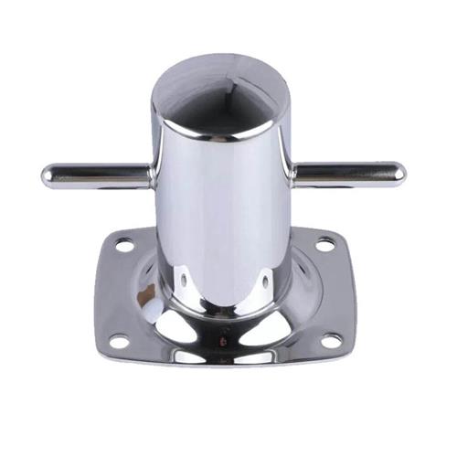 Hollex bolder op plaat 80mm rvs316