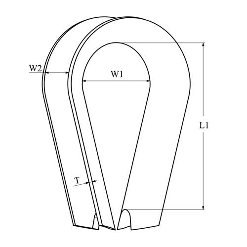 Hollex kous European style 20mm rvs316