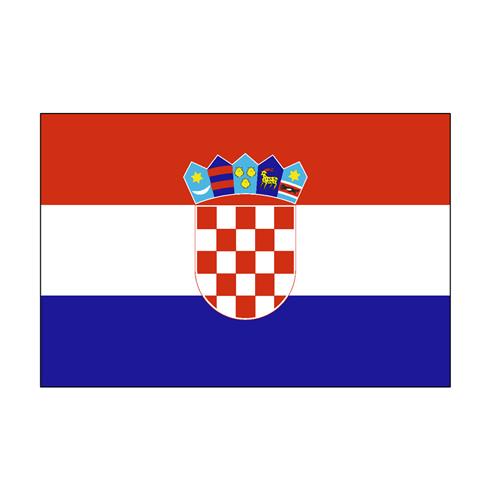 Hollex Kroatische vlag 20x30cm