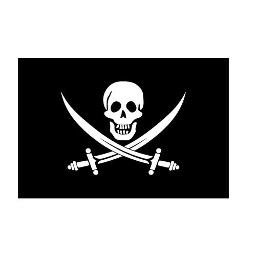 Hollex Piratenvlag 30x45cm