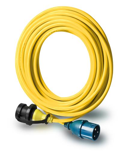 Mastervolt walstroomkabel geel 25m 3x 4mm²