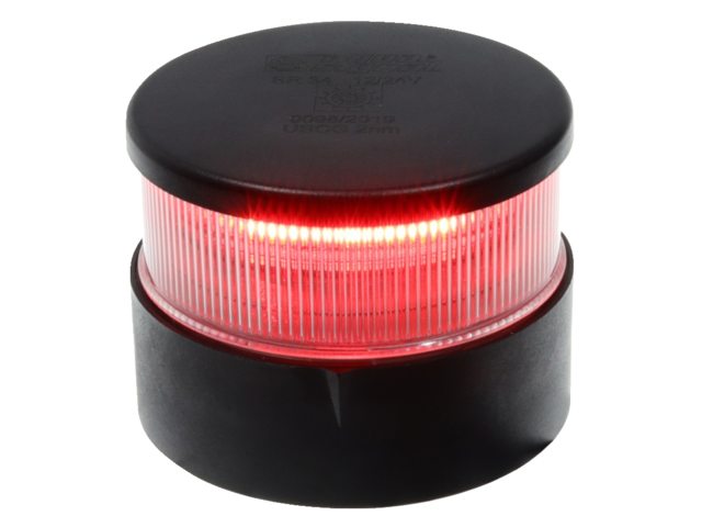 Aqua Signal Serie 34 led signaal rood, zwart