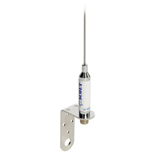 Scout antenne KM-30A AIS rvs 90cm 3dB voor zeilboot