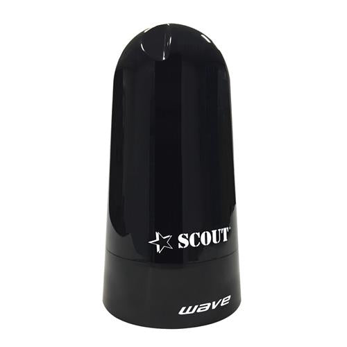 Scout TV antenne Black Wave 360°ø11 cm zwart