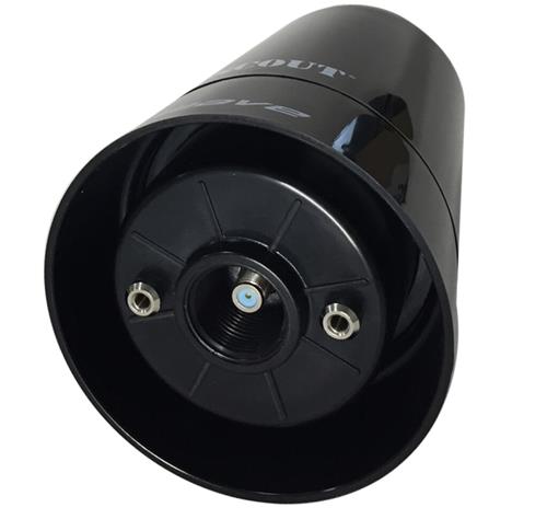 Scout TV antenne Black Wave 360°ø11 cm zwart