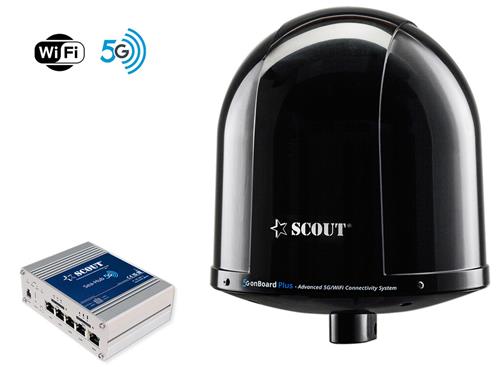 Scout 5G onBoard Plus Black - 5G/WiFi voor EU/MO/AFR/OC/BR