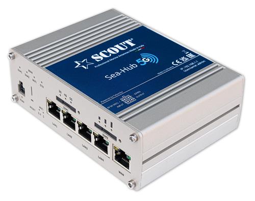 Scout 5G onBoard Plus Black - 5G/WiFi voor EU/MO/AFR/OC/BR