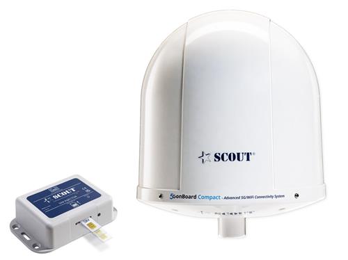 Scout 5G onBoard Compact - 5G/WiFi/SIM voor EU/MO/AFR/OC/BR