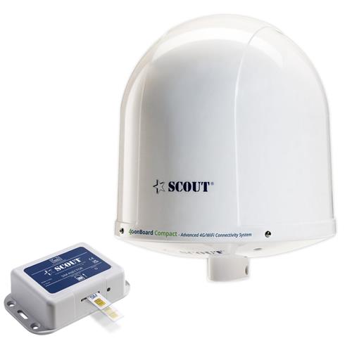 Scout 4G onBoard Compact - 4G/WiFi/SIM voor Noord USA/CA