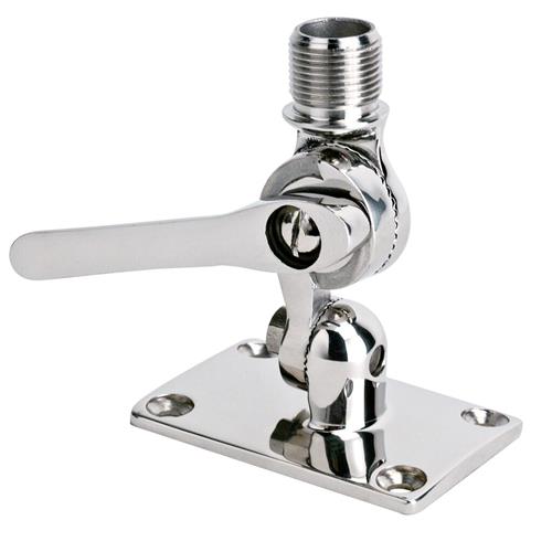 Scout antennehouder PA-30 verstelbaar vierkant model rvs