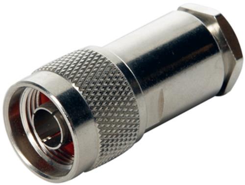 Scout N-male connector voor RG-8/RG-213 twist-on
