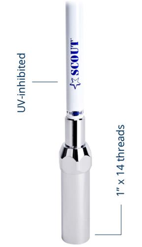 Scout antenne KS-50 AIS polyester 1,5mtr 3dB