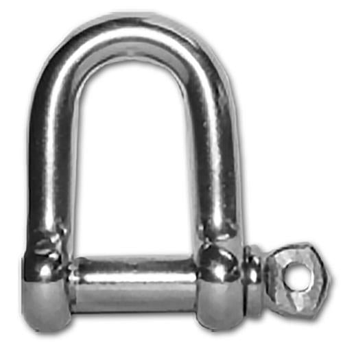 Hollex D-sluiting 10mm rvs316