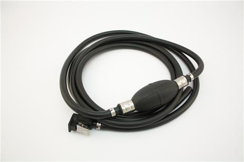 Hollex brandstofslang 8mm met knijpbal Yamaha koppeling motorzijde