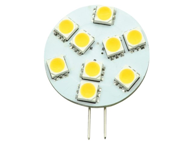 Ledlamp led9 10-30V G4-side dimbaar