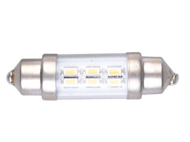 Ledlamp led3 festoon 10-30V 37mm k.wit