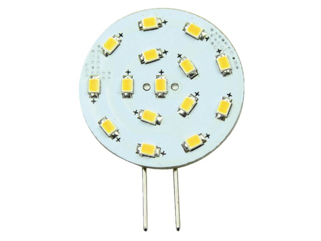 Ledlamp led15 10-30V G4-side 2700k