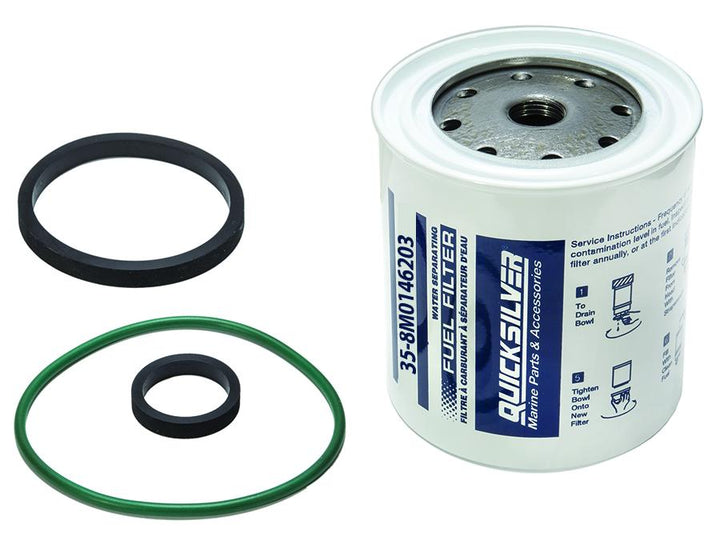 Quicksilver waterafscheidend brandstoffilter 10 micron 8M0146203