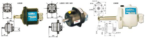 Lecomble & Schmitt stuurpomp LS351 35HB / omwenteling met terugslagklep
