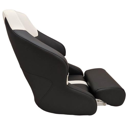 Hollex stuurstoel New Moon zwart/wit
