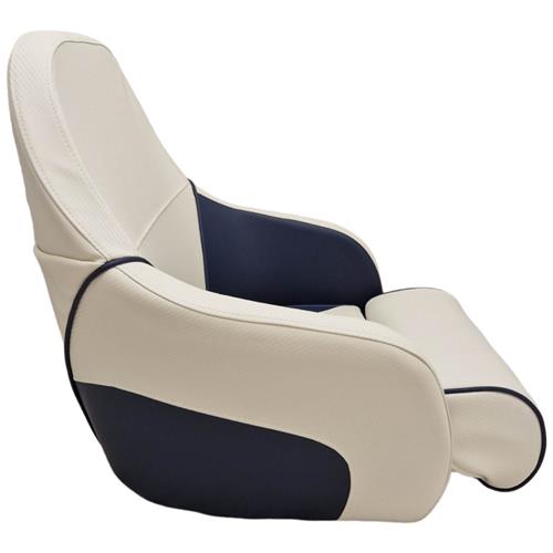 Hollex stuurstoel Classic Moon wit/ navy