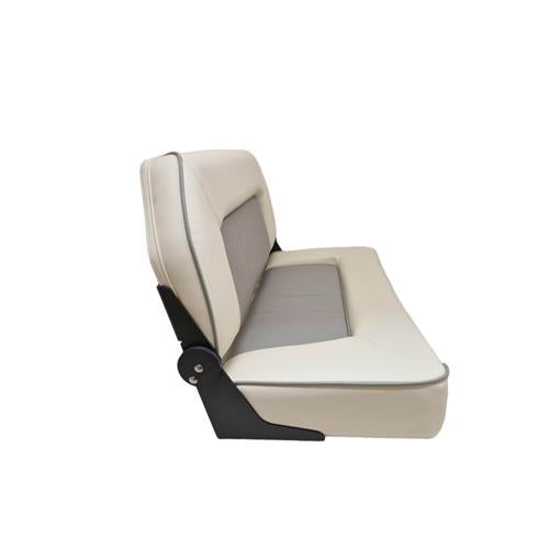 Hollex stuurbank Twin Star crème/lichtgrijs