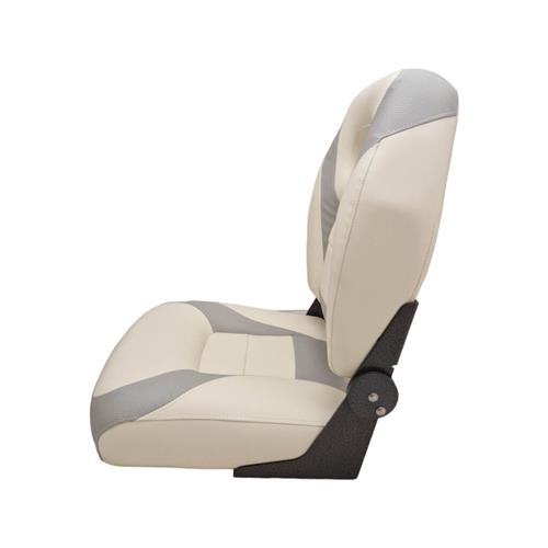 Hollex stuurstoel River Star crème/lichtgrijs